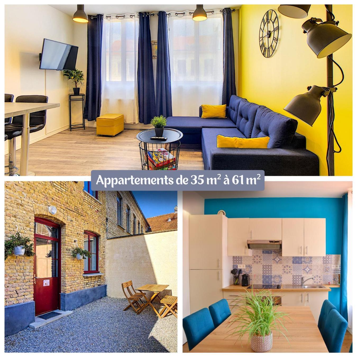 Appartement - Parking Prive Gratuit, Proche Centre-Ville Et Gare De Saint-Omer แซ็งดอแมร์ ภายนอก รูปภาพ