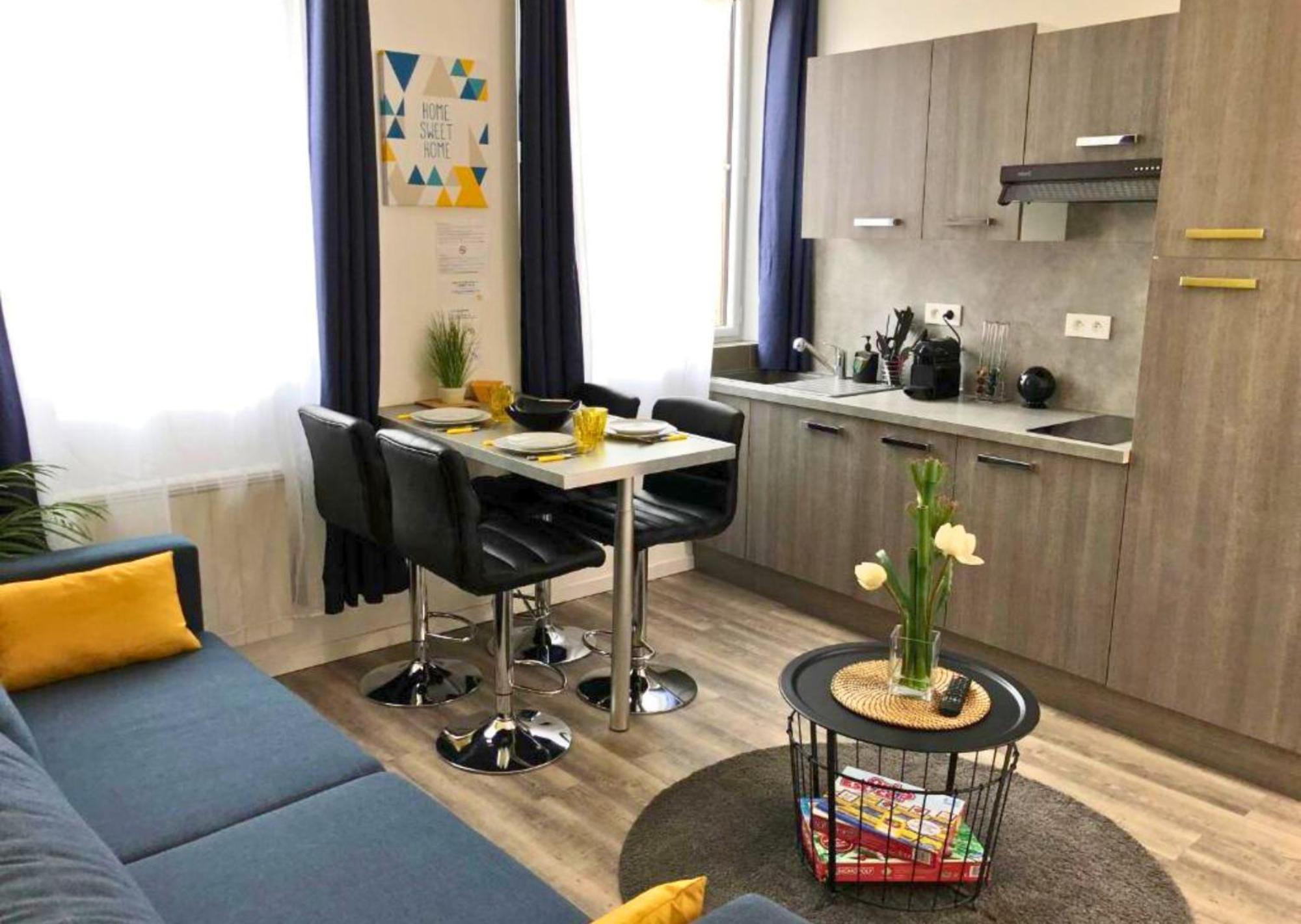 Appartement - Parking Prive Gratuit, Proche Centre-Ville Et Gare De Saint-Omer แซ็งดอแมร์ ภายนอก รูปภาพ